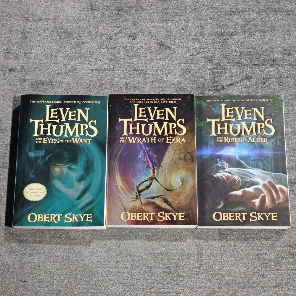 Leven Thumps Lot of 3 Paperback Books  3,4,5‎ by Obert Skye